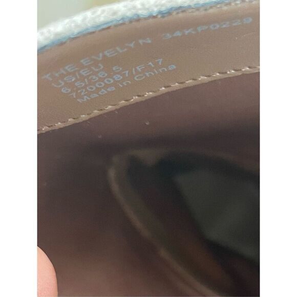 Katy Perry Evelyn Almond Suede Peep Mid-Calf Boot Sz 6.5 - Picture 7 of 11